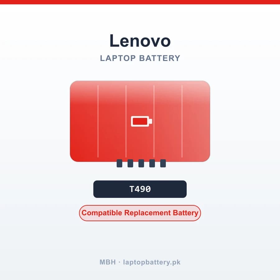 Internal Battery for Lenovo ThinkPad T490 Series
