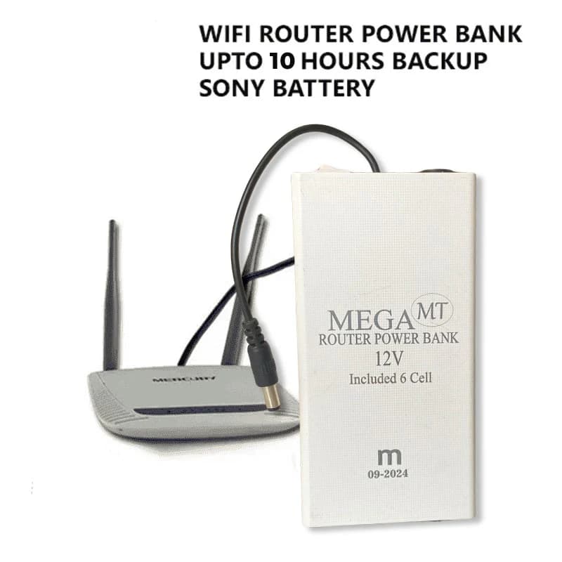 WIFI POWER BANK WIFI ROUTER UPS MINI 12V UPS POWER BANK