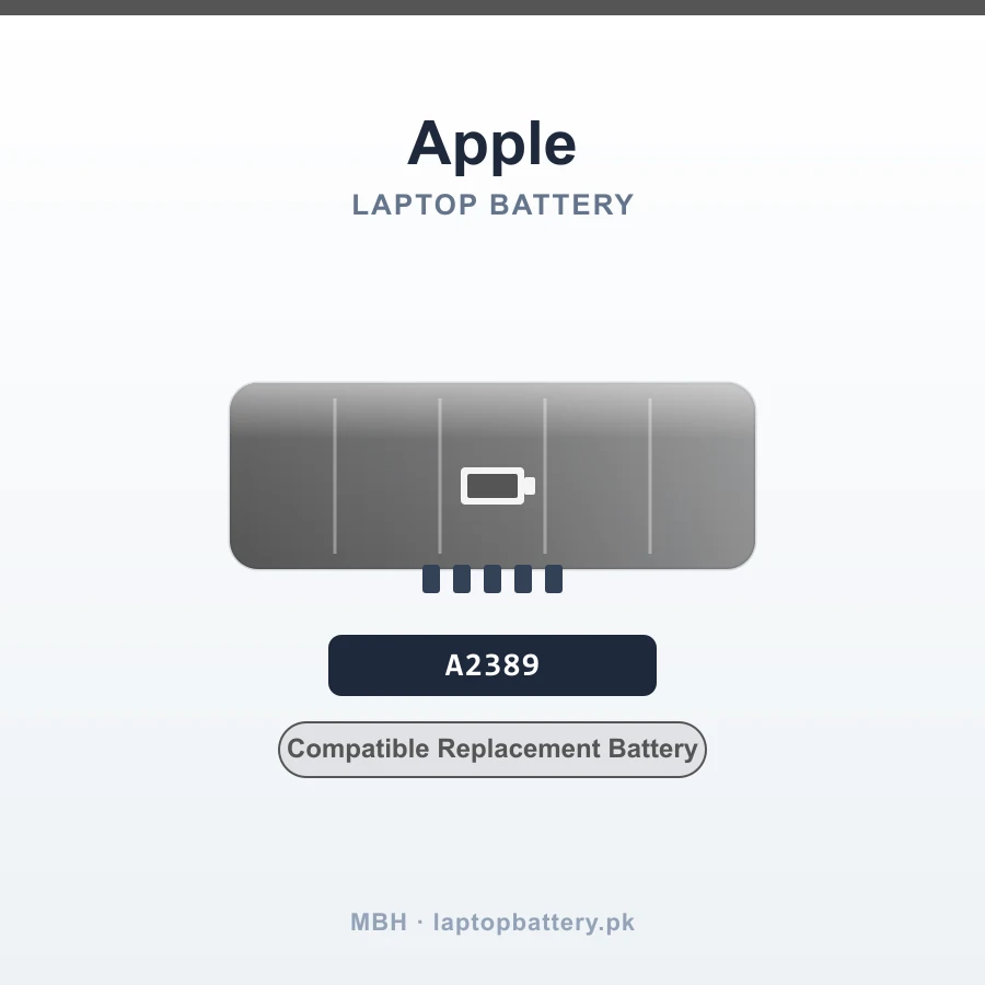 A2389 Laptop Battery for MacBook Air 13-inch A2337 M1 (2020)